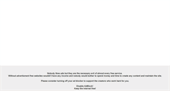 Desktop Screenshot of disableadblock.com